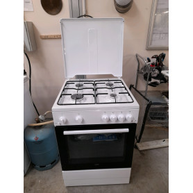 Cuisiniere Tout Gaz BEKO FBG62121WD