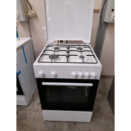 Cuisiniere Tout Gaz BEKO FBG62121WD